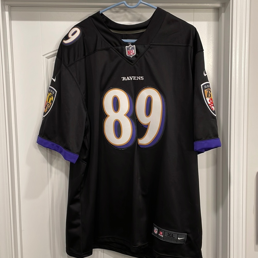 Mark Andrew’s On Field Black out Nike Jersey. New condition